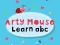 खेल Arty Mouse Learn Abc ऑनलाइन
