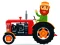 खेल Cartoon Farm Traktors ऑनलाइन