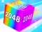 खेल Chain Cube: 2048 Merge ऑनलाइन