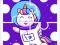खेल Cute Rainbow Unicorn Puzzles ऑनलाइन