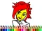 खेल Back To School: Cute Girl Coloring ऑनलाइन