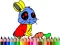 खेल Back To School: Rabbit Coloring Book ऑनलाइन
