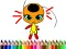 खेल Back To School: Dotted Girl Coloring ऑनलाइन