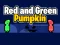 खेल Red and Green Pumpkin ऑनलाइन