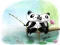 खेल Pandas Slide ऑनलाइन