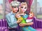 खेल Ice Queen Twins Family Day ऑनलाइन