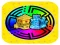 खेल Pixelgun Spine Wheel ऑनलाइन