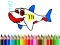 खेल Back To School: Shark Coloring Book ऑनलाइन