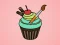 खेल Yummy Cupcake Coloring ऑनलाइन