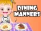 खेल Baby Hazel Dining Manners ऑनलाइन