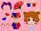 खेल Lovely Doll Dress Up Game ऑनलाइन