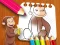 खेल Curious George Coloring Book ऑनलाइन