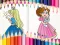 खेल Beautiful Princess Coloring Book ऑनलाइन