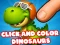 खेल Click And Colors Dinosaurs ऑनलाइन