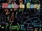 खेल Math is Easy ऑनलाइन