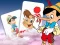 खेल Pinocchio Memory card Match ऑनलाइन