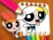 खेल The Powerpuff Girls Coloring Book ऑनलाइन