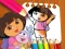 खेल Dora the Explorer the Coloring Book ऑनलाइन
