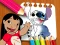 खेल Lilo and Stitch Coloring Book ऑनलाइन