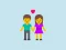 खेल Love match Compatibility test ऑनलाइन