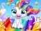 खेल Glitter Unicorn Dress Up Girls ऑनलाइन