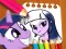 खेल Equestria Girls Coloring Book ऑनलाइन