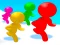 खेल Stickmen Color Run Switch ऑनलाइन