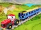 खेल Chain Tractor Train Towing Game 3D ऑनलाइन