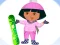 खेल Dora Ski Winter Dressup ऑनलाइन