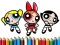 खेल PowerPuff Girls Coloring Book ऑनलाइन
