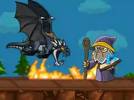 खेल Dragon vs Mage ऑनलाइन