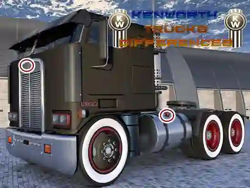 खेल Kenworth Trucks Differences ऑनलाइन