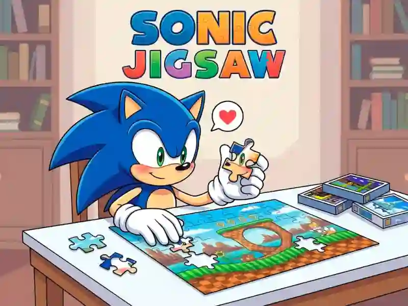 खेल Sonic Jigsaw ऑनलाइन