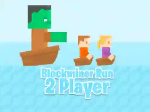 खेल Blockminer Run  2 player ऑनलाइन