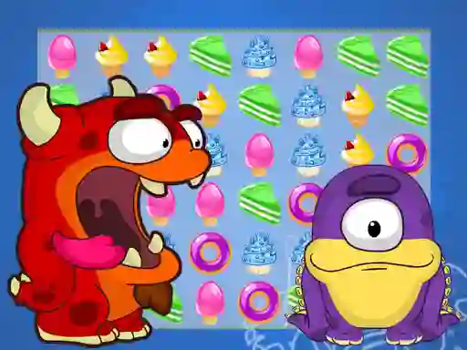 खेल Candy Monster Match 3 ऑनलाइन