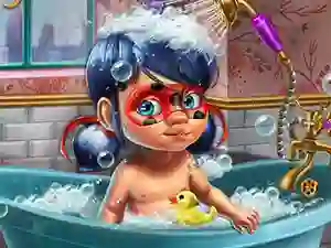 खेल Ladybug Baby Shower Care ऑनलाइन