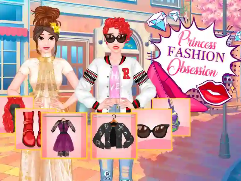 खेल Princess Fashion Obsession ऑनलाइन