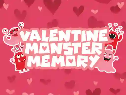 खेल Valentine Monster Memory ऑनलाइन