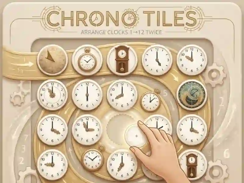 खेल Chrono Tiles ऑनलाइन