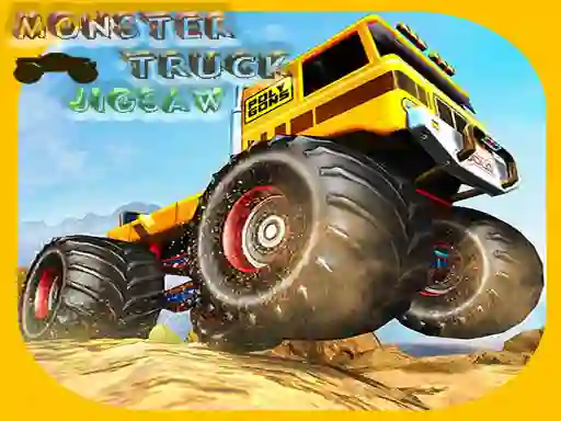 खेल Monster Trucks Jigsaw ऑनलाइन