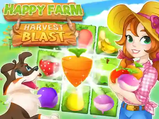 खेल Happy Farm Harvest Blast ऑनलाइन