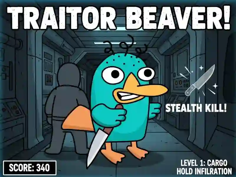 खेल Traitor Beaver! ऑनलाइन