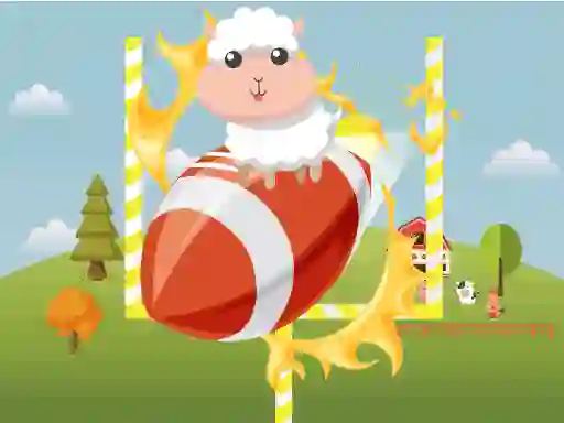 खेल Animals Rugby Flick ऑनलाइन