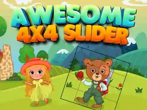 खेल Awesome 4x4 Slider ऑनलाइन
