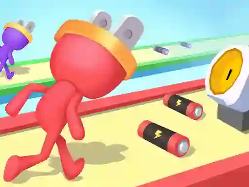 खेल Plug Man Race ऑनलाइन