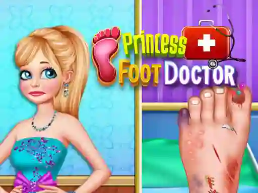 खेल Princess Foot Doctor ऑनलाइन