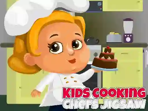 खेल Kids Cooking Chefs Jigsaw ऑनलाइन