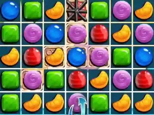 खेल Sweet Candy Match 3 ऑनलाइन