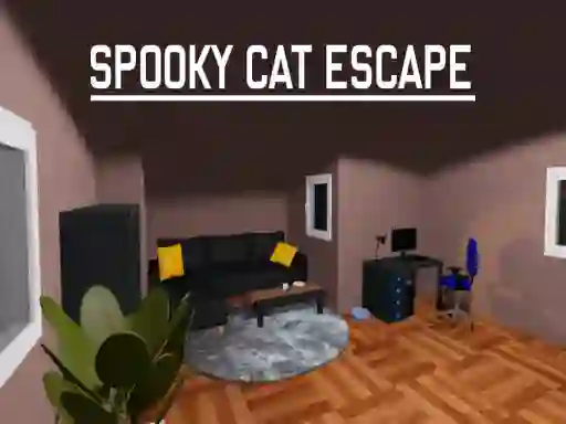 खेल Spooky Cat Escape ऑनलाइन