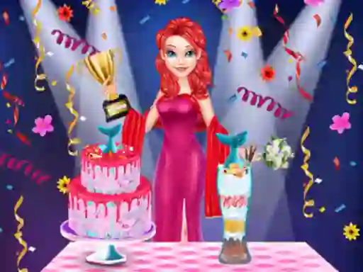 खेल Mermaid Cake Cooking Design ऑनलाइन